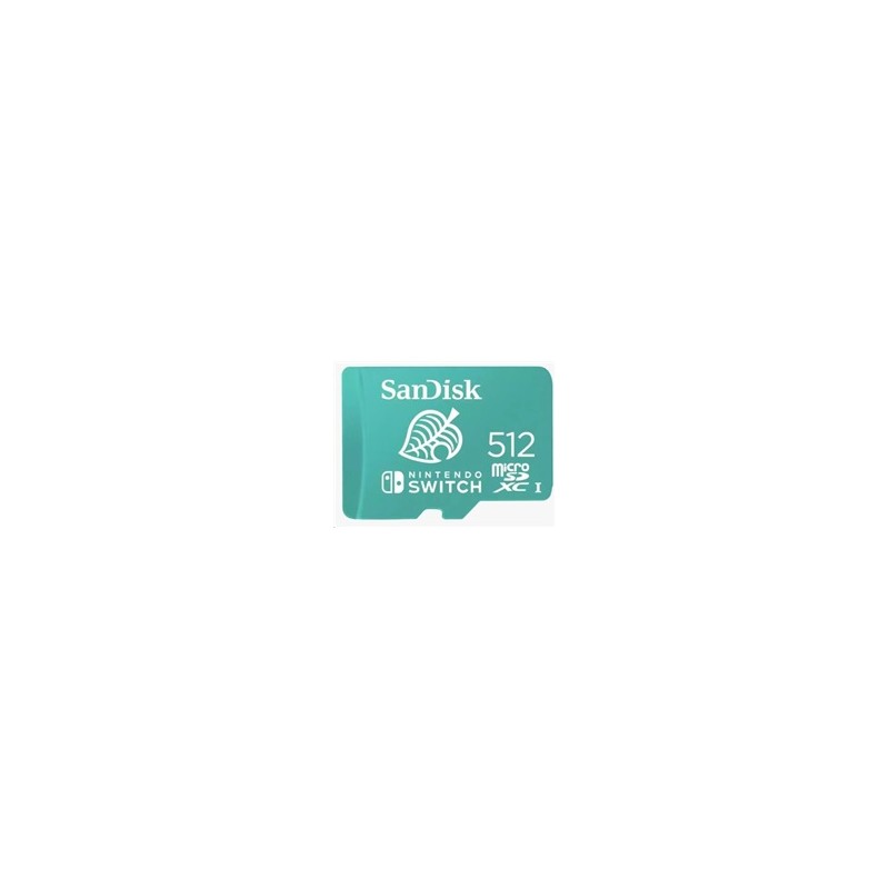 SanDisk MicroSDXC karta 512GB for Nintendo Switch (R:100/W:90 MB/s, UHS-I, V30,U3, C10, A1) licensed Product,Super Mario