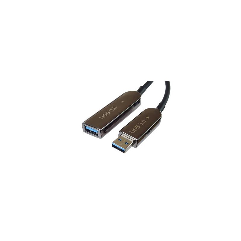 PREMIUMCORD Kabel USB3.0 + 2.0 prodlužovací optický AOC kabel A/Male - A/Female 15m