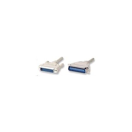 PREMIUMCORD Kabel paralelní 1,8m (DB25M - Centronics 36pin M, Bi-tronics)