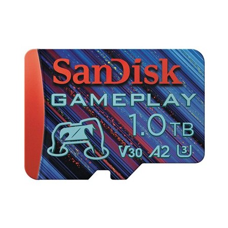 SanDisk MicroSDXC karta 1TB GamePlay (R:190/W:130 MB/s, UHS-I, V30, A2)