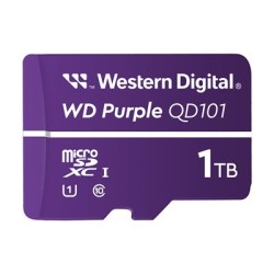 WD MicroSDXC karta 1TB Purple WDD100T1P0C Class 10 (R:100/W:60 MB/s)