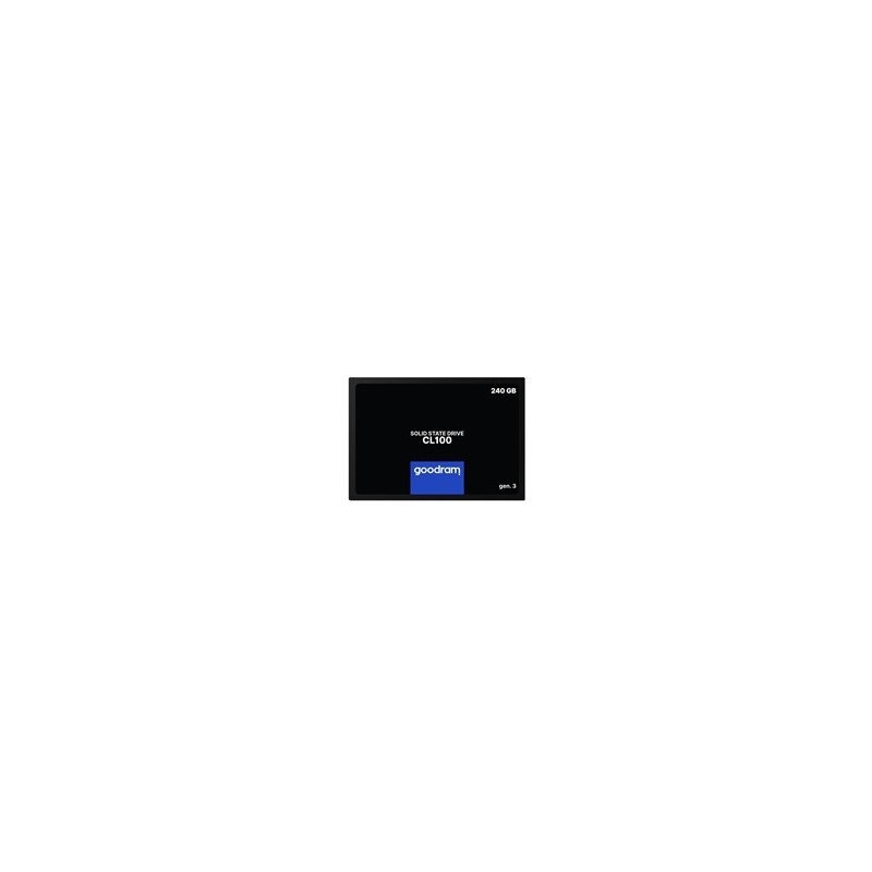 GOODRAM SSD CL100 Gen.3 240GB SATA III 7mm, 2,5" (R: 520MB/s W 400MB/s)