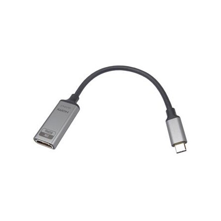 PremiumCord Adaptér USB-C na HDMI rozlišení obrazu 8K@60Hz,4K@144Hz, 20cm