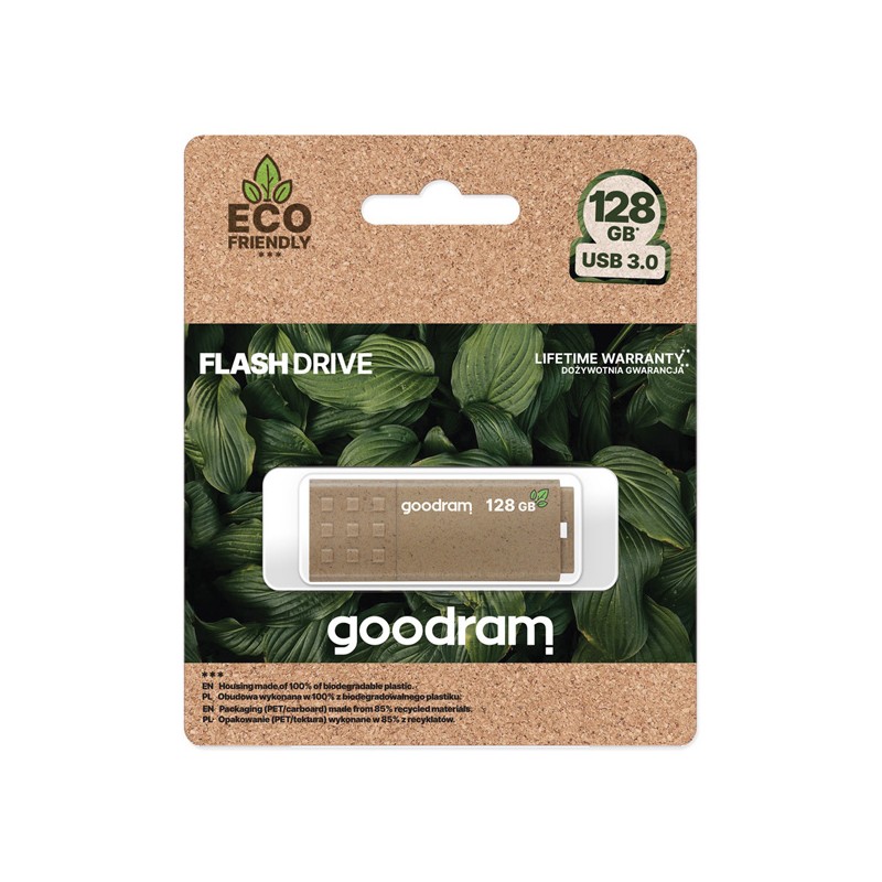 GOODRAM Flash Disk 128GB UME3, USB 3.0, ECO FRIENDLY