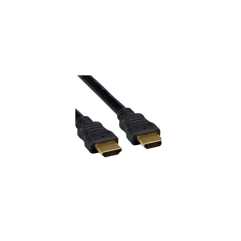 C-TECH kabel HDMI - HDMI 0,5m (v1.4, 3D, zlacené kontakty, stíněný)