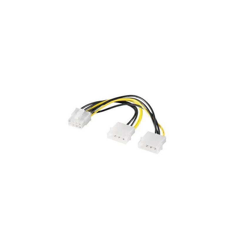 PREMIUMCORD Napájecí redukce 2x MOLEX PCI-e 8pin
