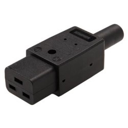 PREMIUMCORD Konektor napájecí 230V na kabel (samice, IEC C19)