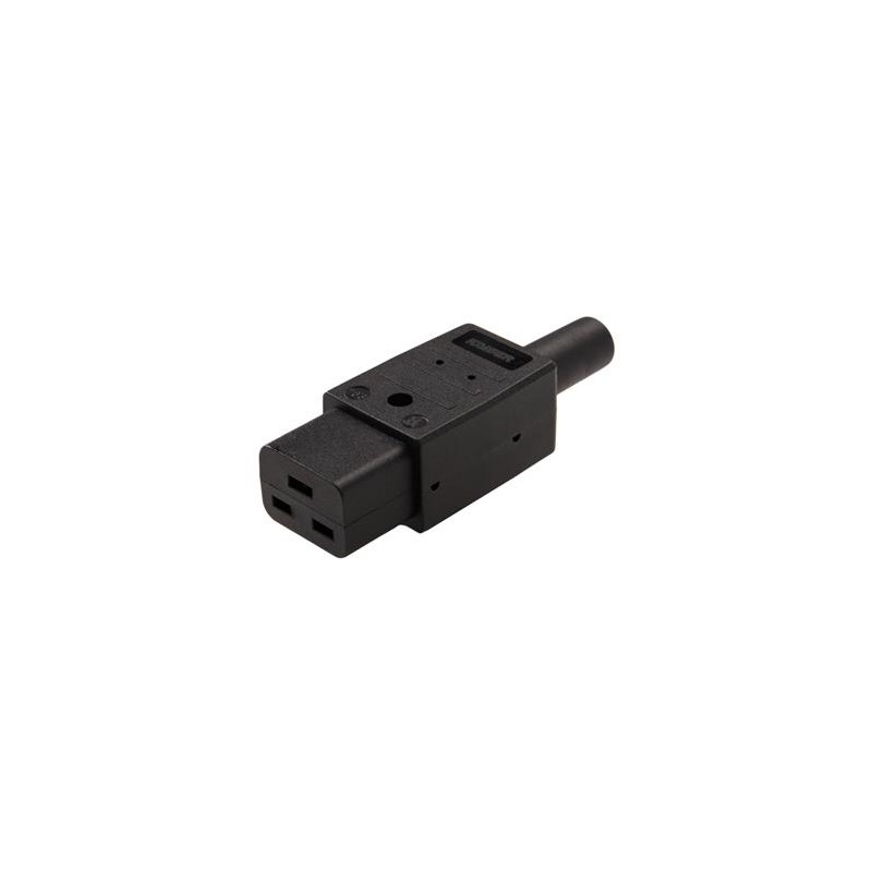 PREMIUMCORD Konektor napájecí 230V na kabel (samice, IEC C19)