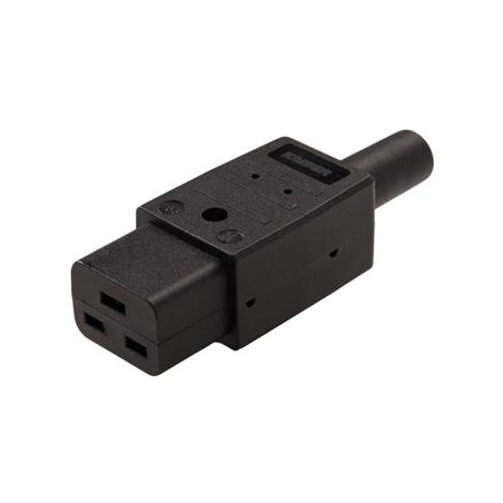 PREMIUMCORD Konektor napájecí 230V na kabel (samice, IEC C19)