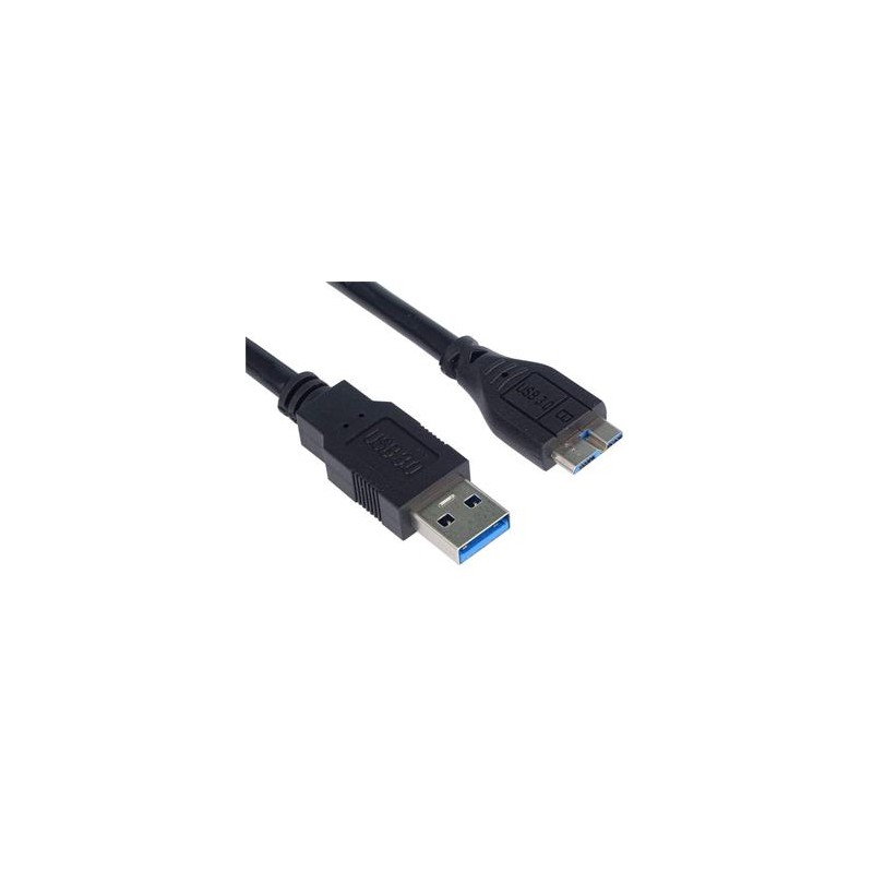 PREMIUMCORD Kabel USB 3.0 A - Micro B 3m, propojovací (M/M)