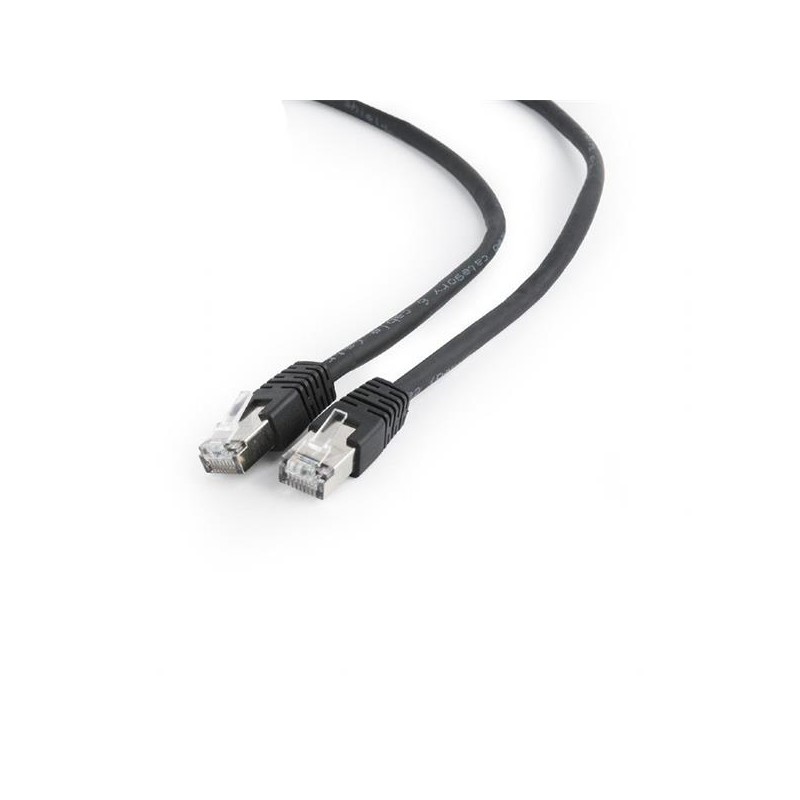 GEMBIRD kabel patchcord CAT6 stíněný FTP 3m, černý