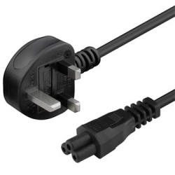 PREMIUMCORD Kabel napájecí 230V/10A, přímý pro Velkou Británii, 2m