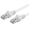 PREMIUMCORD Patch kabel CAT6a S-FTP, RJ45-RJ45, AWG 26/7 7m bílá