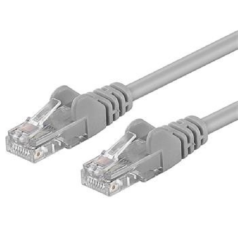 PREMIUMCORD Patch kabel UTP RJ45-RJ45 CAT5e 25m šedá