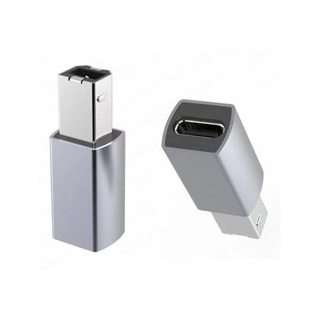 PremiumCord USB redukce USB C - USB2.0 B (F/M)