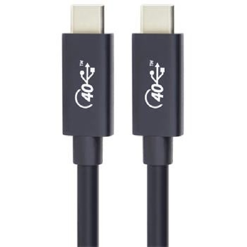 PREMIUMCORD Kabel USB4™ 40Gbps 8K@60Hz Thunderbolt 3, 0,5m