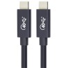 PREMIUMCORD Kabel USB4™ 40Gbps 8K@60Hz Thunderbolt 3, 0,5m