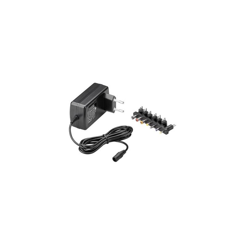 Goobay Univerzální napájecí adaptér 230V/9V-24V max. 24 W a 1,5 A