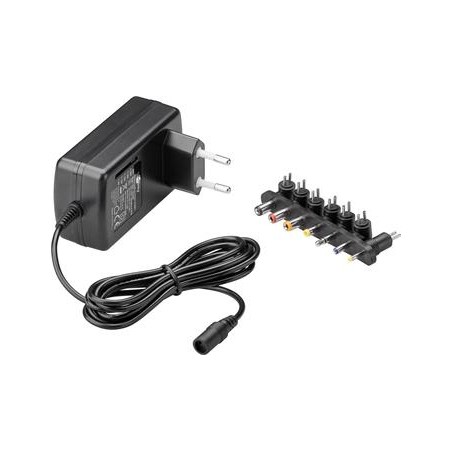 Goobay Univerzální napájecí adaptér 230V/9V-24V max. 24 W a 1,5 A