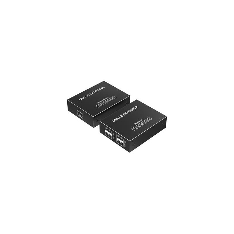 PREMIUMCORD 4-port USB 2.0 extender po Cat5/Cat5e/Cat6 do 150m