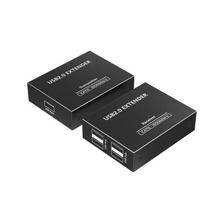 PREMIUMCORD 4-port USB 2.0 extender po Cat5/Cat5e/Cat6 do 150m