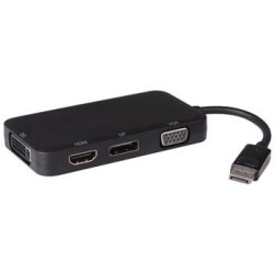 PREMIUMCORD adaptér DisplayPort - DP + HDMI + DVI + VGA , 1080p, 4K*2K