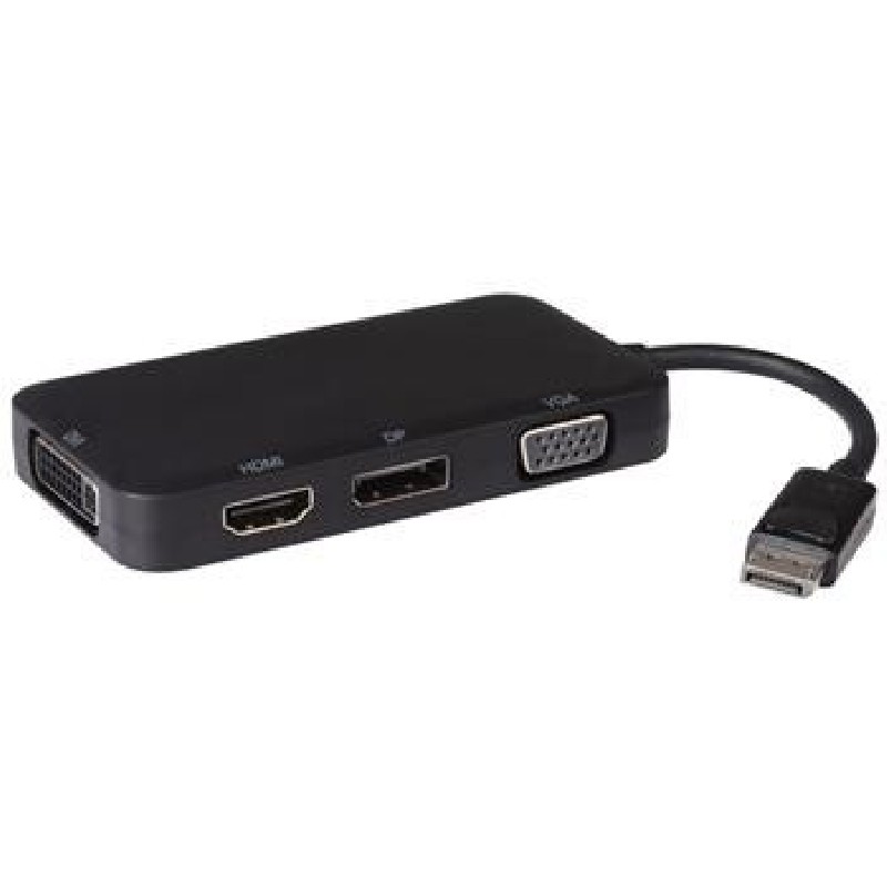 PREMIUMCORD adaptér DisplayPort - DP + HDMI + DVI + VGA , 1080p, 4K*2K