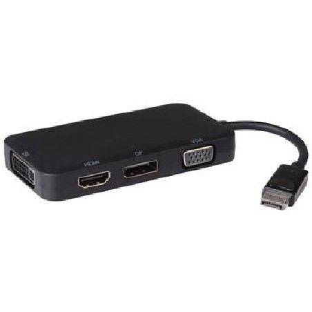 PREMIUMCORD adaptér DisplayPort - DP + HDMI + DVI + VGA , 1080p, 4K*2K
