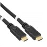 PREMIUMCORD Kabel HDMI High Speed with Ether.4K@60Hz, se zesilovačem, 7m, 3x stínění, M/M, zlacené kon.