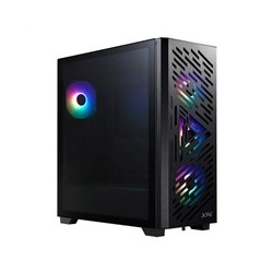 ADATA XPG case LANDER 501 Mid-Tower, bez zdroje, 4x 120mm ARGB Fan, Černá