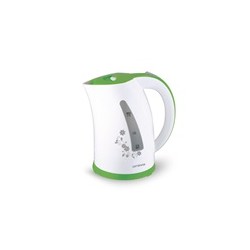 Orava VK-3417 G rychlovarná konvice, 2000 W, 1.7 l, automatické vypnutí, bílá / zelená
