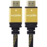 PREMIUMCORD Kabel HDMI 2.0 High Speed + Ethernet kabel HQ, zlacené konektory, 0,5m