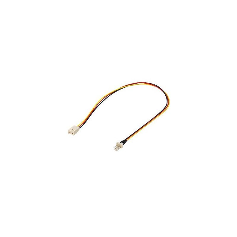 PREMIUMCORD Prodlužovací kabel k ventilátoru 3pin samec - 3pin samice , 30cm