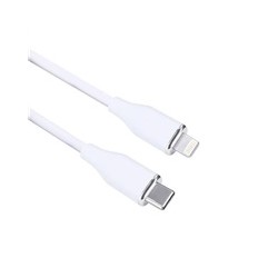 Solight USB-C/Lightning kabel, USB-C konektor - Lightning konektor, silikon, 1m