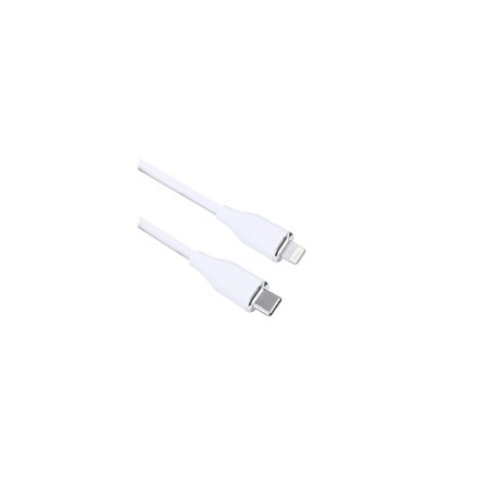 Solight USB-C/Lightning kabel, USB-C konektor - Lightning konektor, silikon, 1m