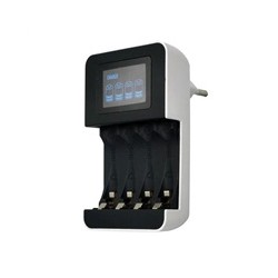Solight nabíječka s LCD displejem, AC 230V, 450mA, 4 kanály, AA/AAA, řízená mikroprocesorem