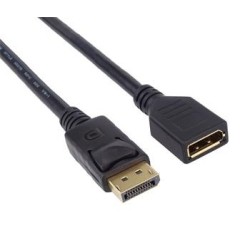 PREMIUMCORD Kabel DisplayPort prodlužovací M/F 2m