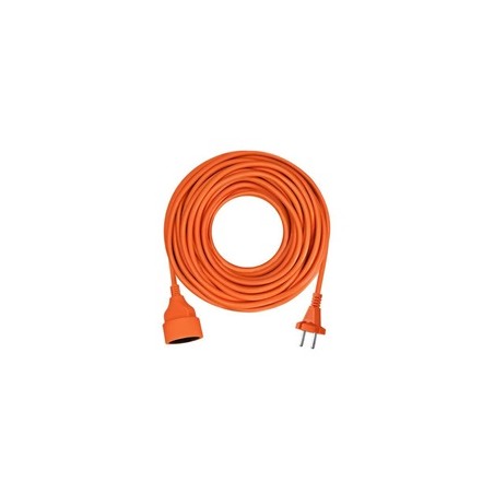 Solight 1z pohyblivý přívod - spojka, 10m, 2 x 1,5mm2, oranžová