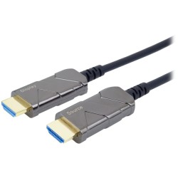 PREMIUMCORD Ultra High Speed HDMI 2.1 optický fiber kabel 8K@60Hz,zlacené 15m