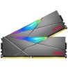 ADATA XPG DIMM DDR4 16GB (Kit of 2) 3200MHz CL16, Spectrix D50 RGB, Šedá