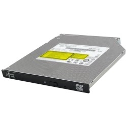HITACHI LG - interní mechanika DVD-W/CD-RW/DVD±R/±RW/RAM/M-DISC GUD1N, Slim, 9.5 mm Tray, Black, bulk bez SW