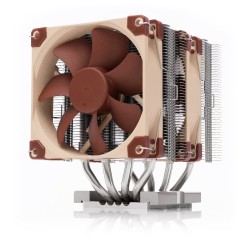 NOCTUA Chladič CPU NH-D9 DX-4677 4U, 2x 92mm, LGA4677, LGA4710, hnědá/stříbrná