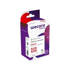 WECARE ARMOR cartridge pro CANON Pixma IP4850, MG5150, MG5250, MG6150, MG8150 (PGI-525+CLI-526B/C/M/Y) 1x20 ml/ 4x10 ml