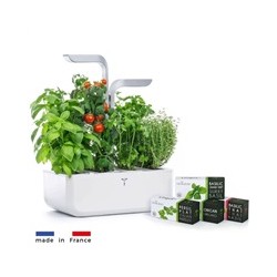 Véritable SMART - Automatický květináč s regulací osvětlení, bílá