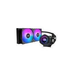 Cooler Master vodní chladič MasterLiquid Core Nex 240, 2x120mm, LGA1851, AM5, černá