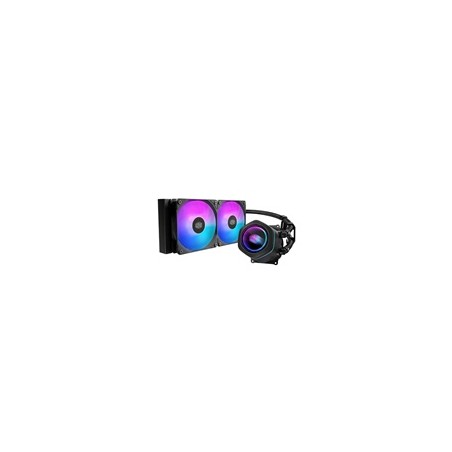 Cooler Master vodní chladič MasterLiquid Core Nex 240, 2x120mm, LGA1851, AM5, černá