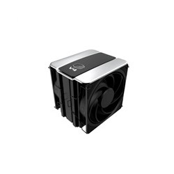 Cooler Master CPU Chladič V4 ALPHA 3DHP BLACK, 2x120mm, LGA1851, AM5, černá
