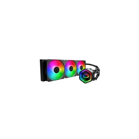 Cooler Master vodní chladič MasterLiquid 360 Core II, 3x120mm, LGA1851, AM5, černá