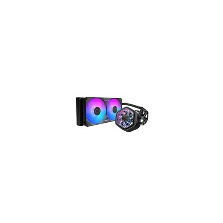 Cooler Master vodní chladič MasterLiquid Atmos II VRM 240, 2x120mm, LGA1851, AM5, černá
