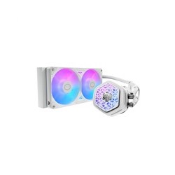 Cooler Master vodní chladič MasterLiquid Atmos II VRM 240, 2x120mm, LGA1851, AM5, bílá